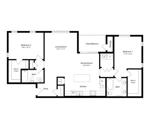 2D Floor Plan